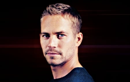 Paul Walker - black, paul walker, blue eyes, by cehenot, actor, man