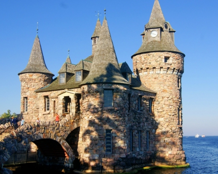 Castle in 1000 Islands, Ontario, Canada - ontario, castle in 1000 islands, travel, castle, canada, castles, 1000 islands, old