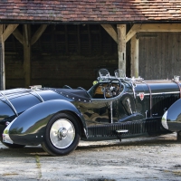 vintage bentley torpedo roadster