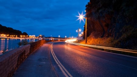 Waterford Twilight Street Scene - nicolas, scene, long, ireland, raymond, street, exposure, waterford, lights, twilight