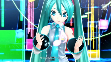 Melt - psvita, hatsune miku, hatsune miku project diva f 2nd, ryo, music note, vocaloid, ps3, melt