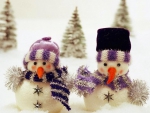 Cute snowmen