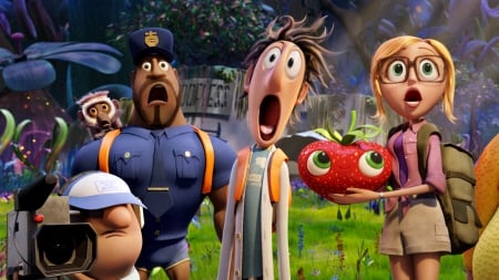 Cloudy with a Chance of Meatballs 2 - movie, a chance of meatballs 2, cloudy, with