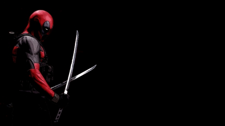 Deadpool - ninja, deadpool, super hero, spider man