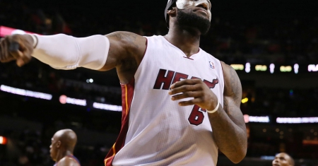 Lebron James Scores 61 - lebron james miami heat, lebron james, miami heat, lebron james scores 61