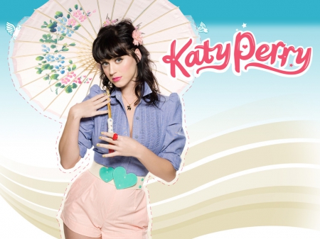 Katy Perry - katy, an, perry, umbrella, with