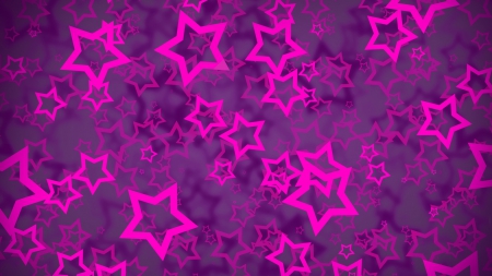 Purple Stars - shapes, purple background, abstract, stars, purple, graphics