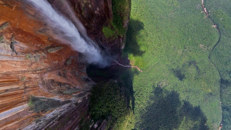 Venezuela highest waterfall - angel falls, waterfalls, highest, venezuela