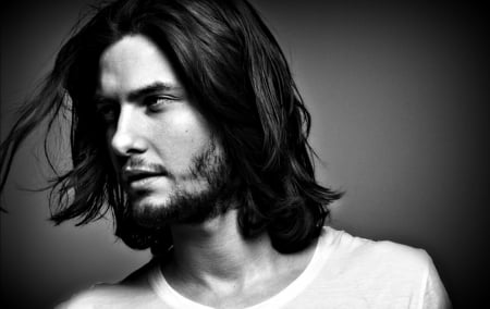 Ben Barnes - white, black, ben barnes, actor, man