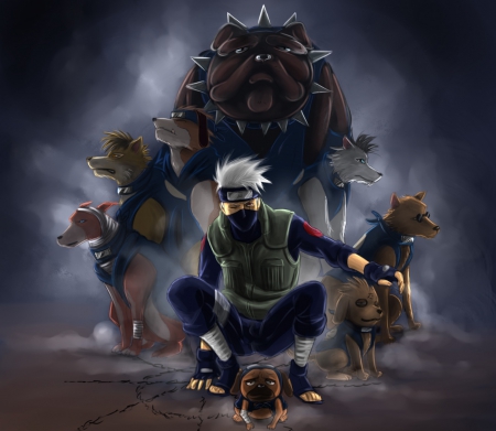 Hatake Kakashi - anime, dog, guy, dark, boy, male, short hair, naruto, kakashi hatake, plain, hatake kakashi, puppy, sharingan, realistic, headband, simple, cg, black, naruto shippuuden, white, handsome, ninja, naruto shippuden, kakashi, shippuden, 3d, close up