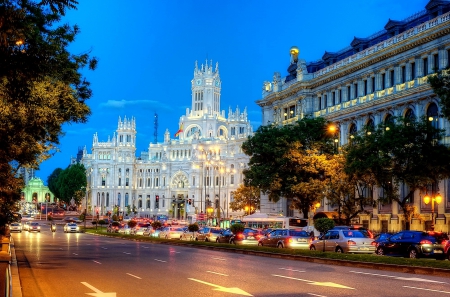 Spain, Madrid - city, houses, spain, madrid