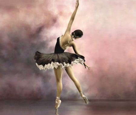 Ballerina Ana - dance, image, color, wallpaper, ballerina, new, expression