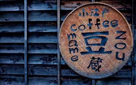 Coffee Sign - brown, coffee, travel, sign, coffee sign