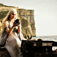 Emilia Clarke as Daenerys Targaryen