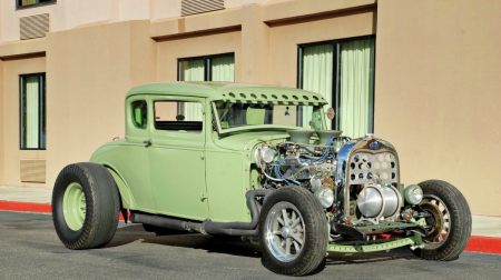 1929-Ford-Model-A-Coupe - Motor, Hotrod, 1929, Classic