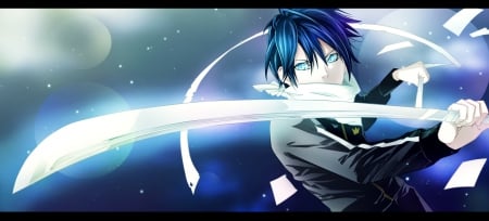 Yato - noragami, yato, katana, anime, god, sword, manga, sekki