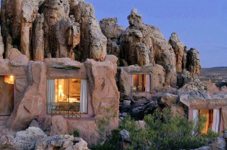 Cave Hotel in Africa - Rocks, Nature, Cave, Hotel