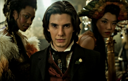 Ben Barnes as Dorian Gray - black, dorian gray, ben barnes, movie, actor, girl, woman, man