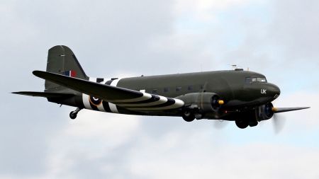 Douglas C-47 Dakota - Ww2, War, Douglas, Dakota, C47, Skytrain, Transport