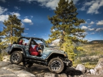 jeep wrangler rock climbing hdr