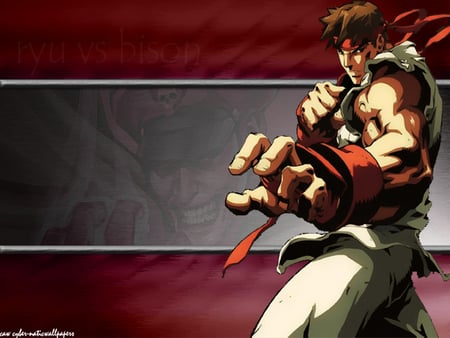 ryu vs bison