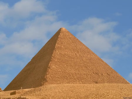 Egyptian Pyramid - egypt, egyptian, pyramids, pyramid, old, building