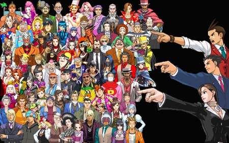 Ace Attorney Characters - apollo justice, ace attoreny, phoenix wright