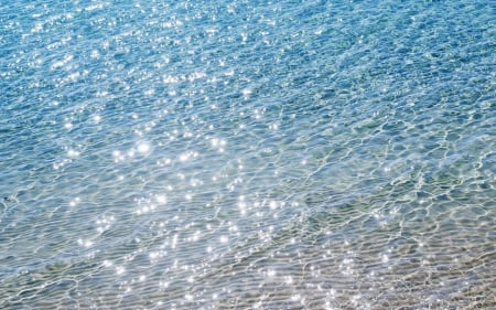 Translucent Sea water shimmer over white sand, Okinawa - white, nature, japan, okinawa, water, sea, sand