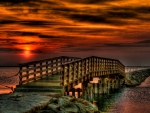 Sunset pier