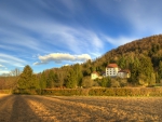 countryside castle in slovenia