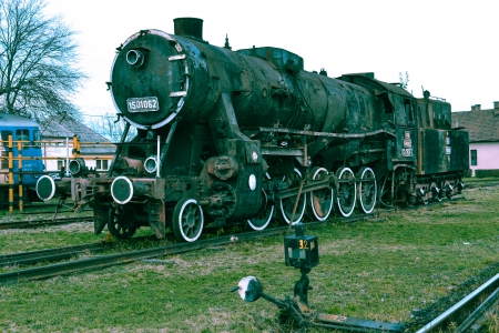 Locomotiva cu aburi - motor, muzeu, abur, vechi