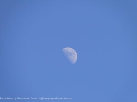 Moon - moon, photo, nature, sky