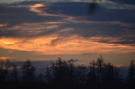 sky - cloud, colours, sunset, sky