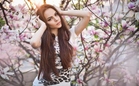 Smile - hairs, smile, girl, model