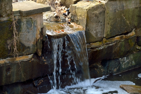 Tranquil Flowing Water - tranquil flowing water, relaxing water, trickling water, flowing water