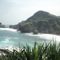 Siung Beach in Gunung Kidul Indonesia