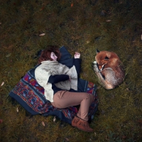 Sleeping foxy girl