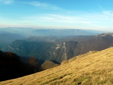 Central Balkan - nature, photography, gold, photo, Bulgaria, mountain, sky