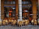 lovely le nemours restaurant in paris