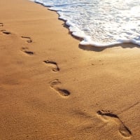 Footprints On The Sand