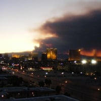 __Las Vegas Strip Brush Fire_July_2013__