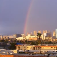 __Las Vegas Strip Rainbow_Oct_2011__