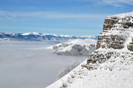 Winter - winter, beautiful, photo, sky, view, photography, nature, snow, bulgaria