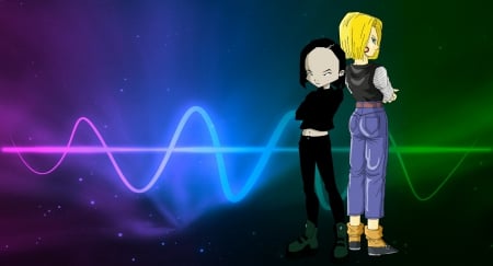 Yumi & 18 - Yumi Ishiyama, Android 18, Dragon Ball Z, Code Lyoko, Cartoons, Anime, TV Series