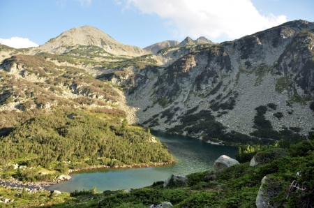 Mountain - lake, photo, photography, trees, nature, mountain, bulgaria