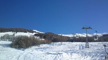 italian alps for sport... ... - forces of natura, river, snow, forest, mountain, sky