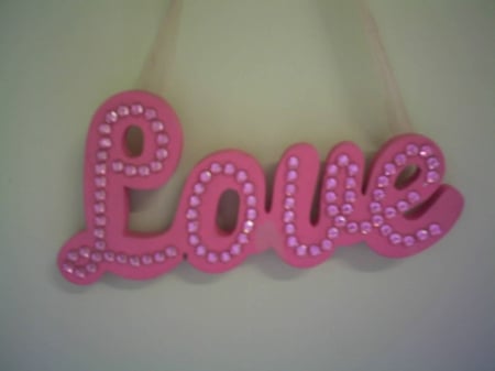 â™¥ AMORâ™¥ - love, write, pink, wall