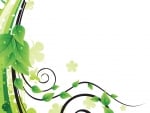 Green Floral Vector