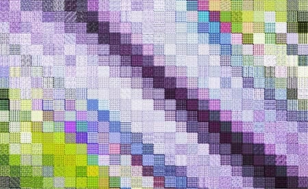 PC Silk Quilt - quilt, silk, texture, colors