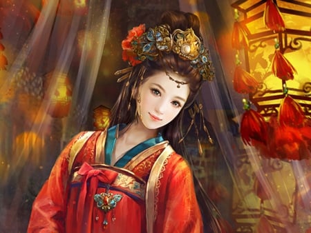 Bride - pretty, beauty, beautiful, sweet, sublime, dress, male, oriental, elegant, chinese, angelic, gorgeous, nice, lovely, female